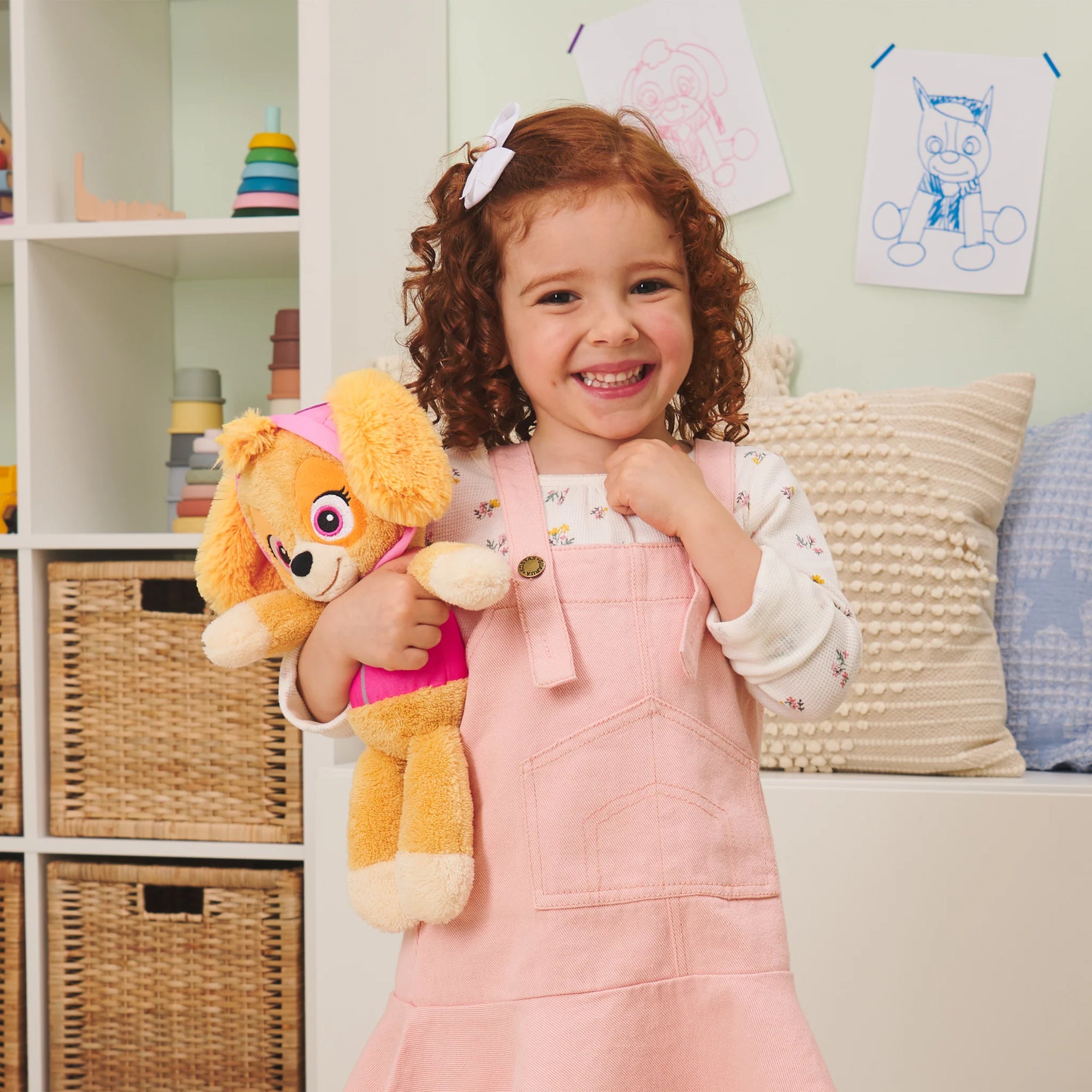 Paw Patrol Take Along Buddy 13" Soft Toy Skye