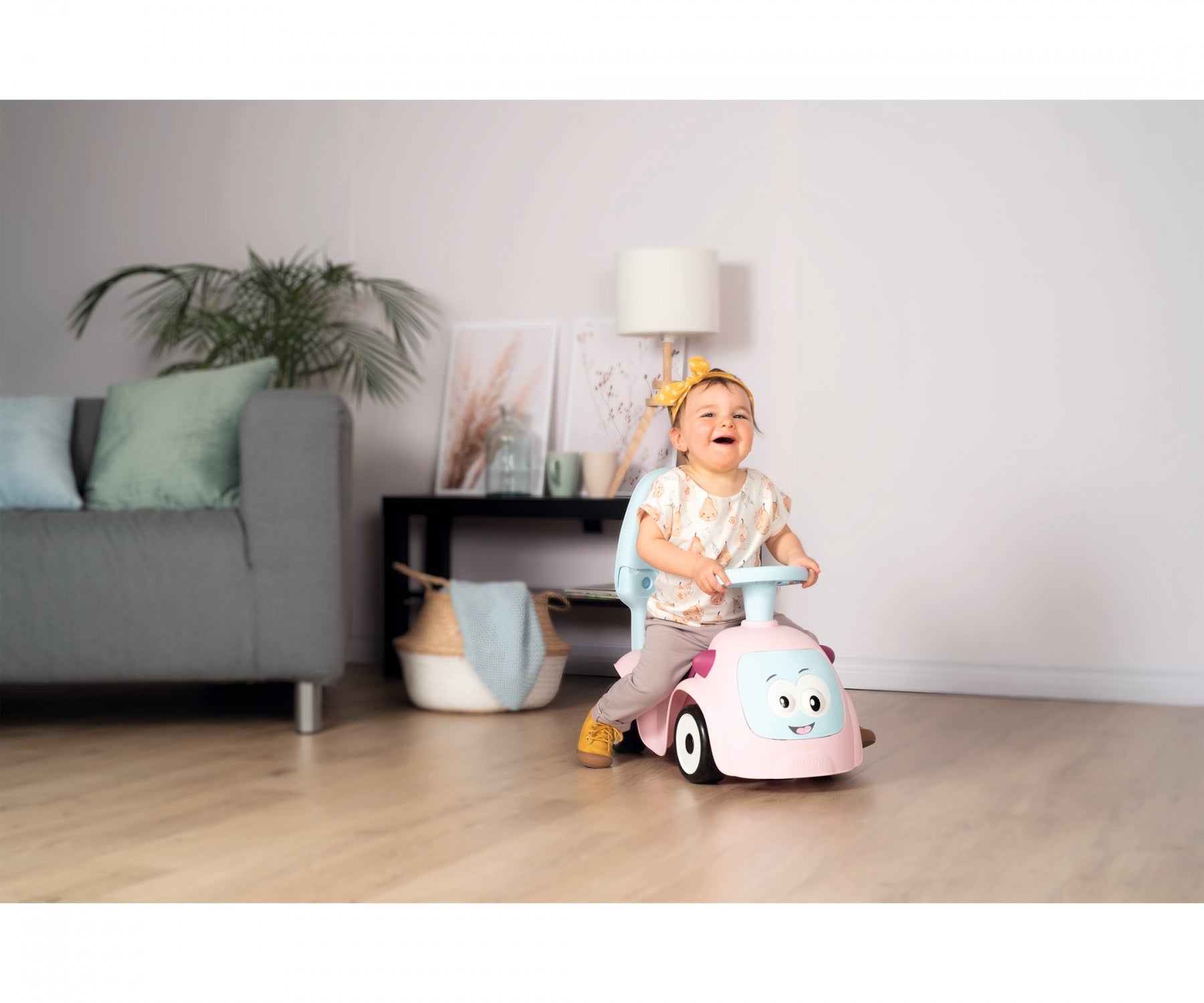 Smoby Maestro Balade Infant Ride On Pink