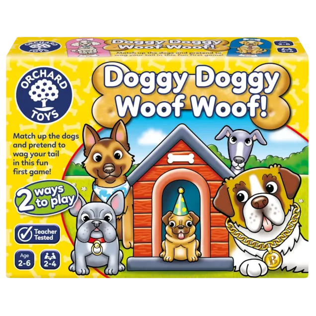 Orchard Toys Doggy Doggy Woof Woof Game