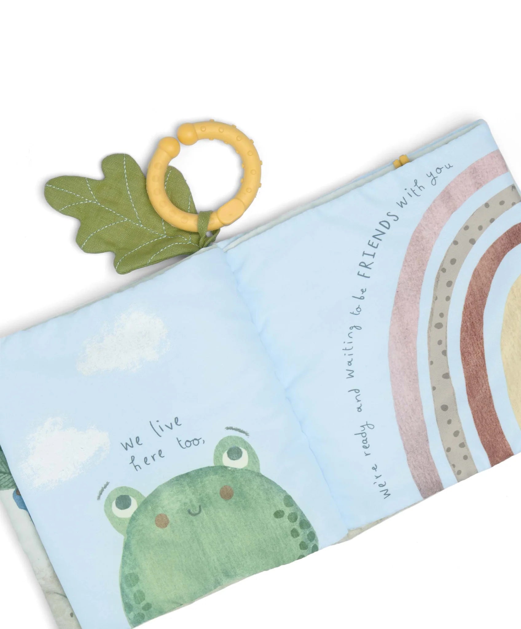 Mamas And Papas Activity Book Soft Toy Grateful Garden