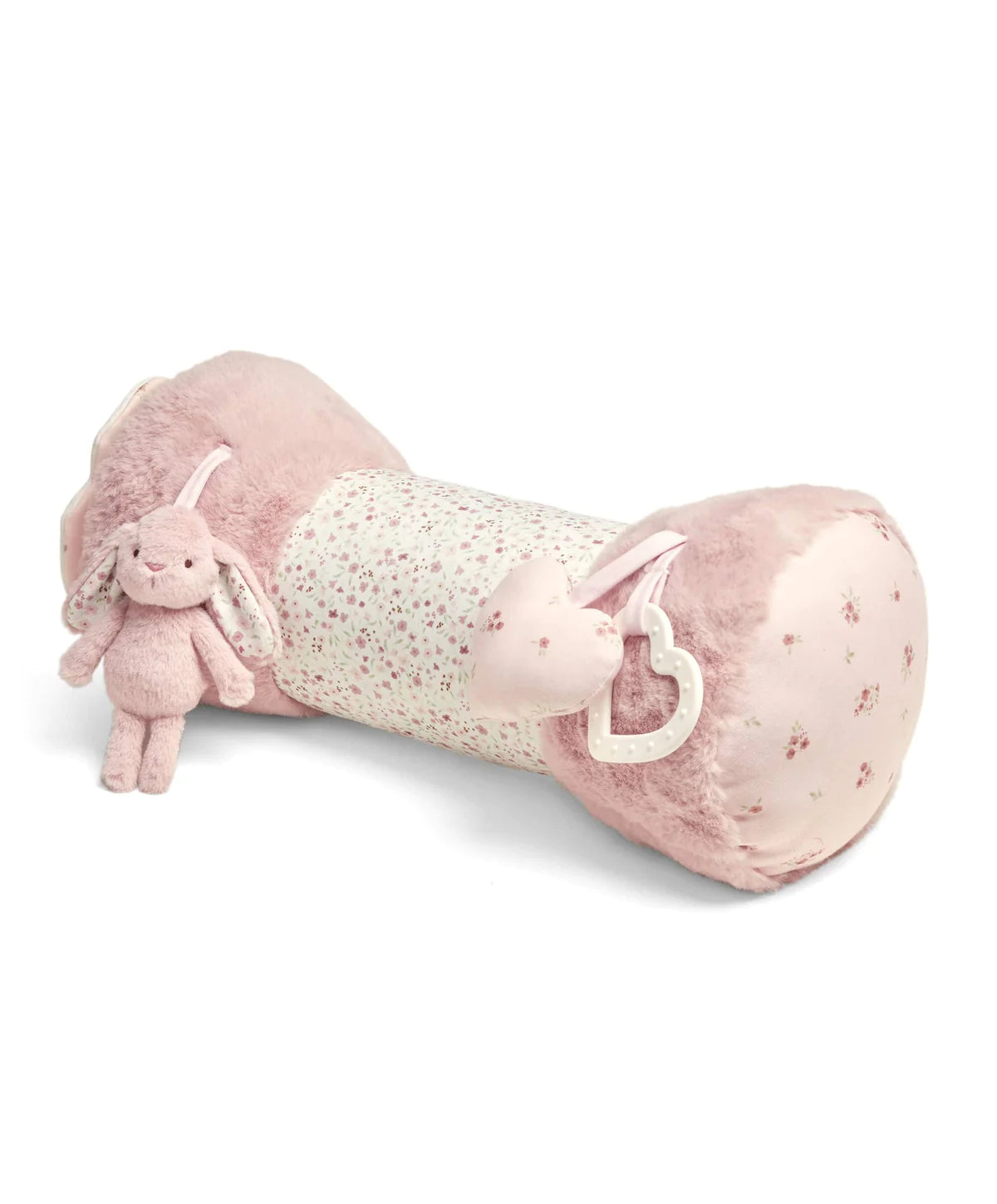 Mamas And papas Welcome To The World Tummy Time Activity Soft Toy Pink