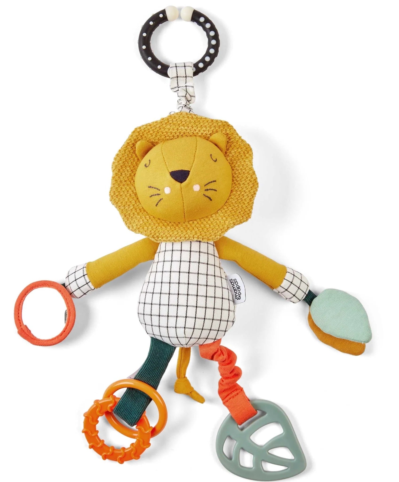 Mamas And Papas Activity Soft Toy Lion
