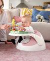 Mamas And Papas Baby Snug Floor Seat With Activity Tray Blossom