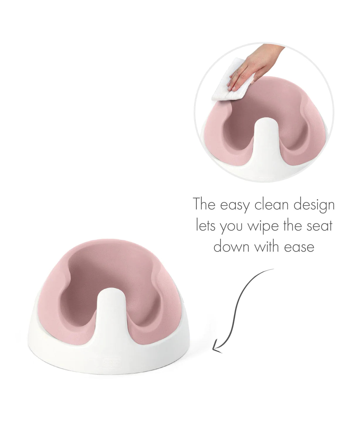 Mamas And Papas Baby Snug Floor Seat With Activity Tray Blossom