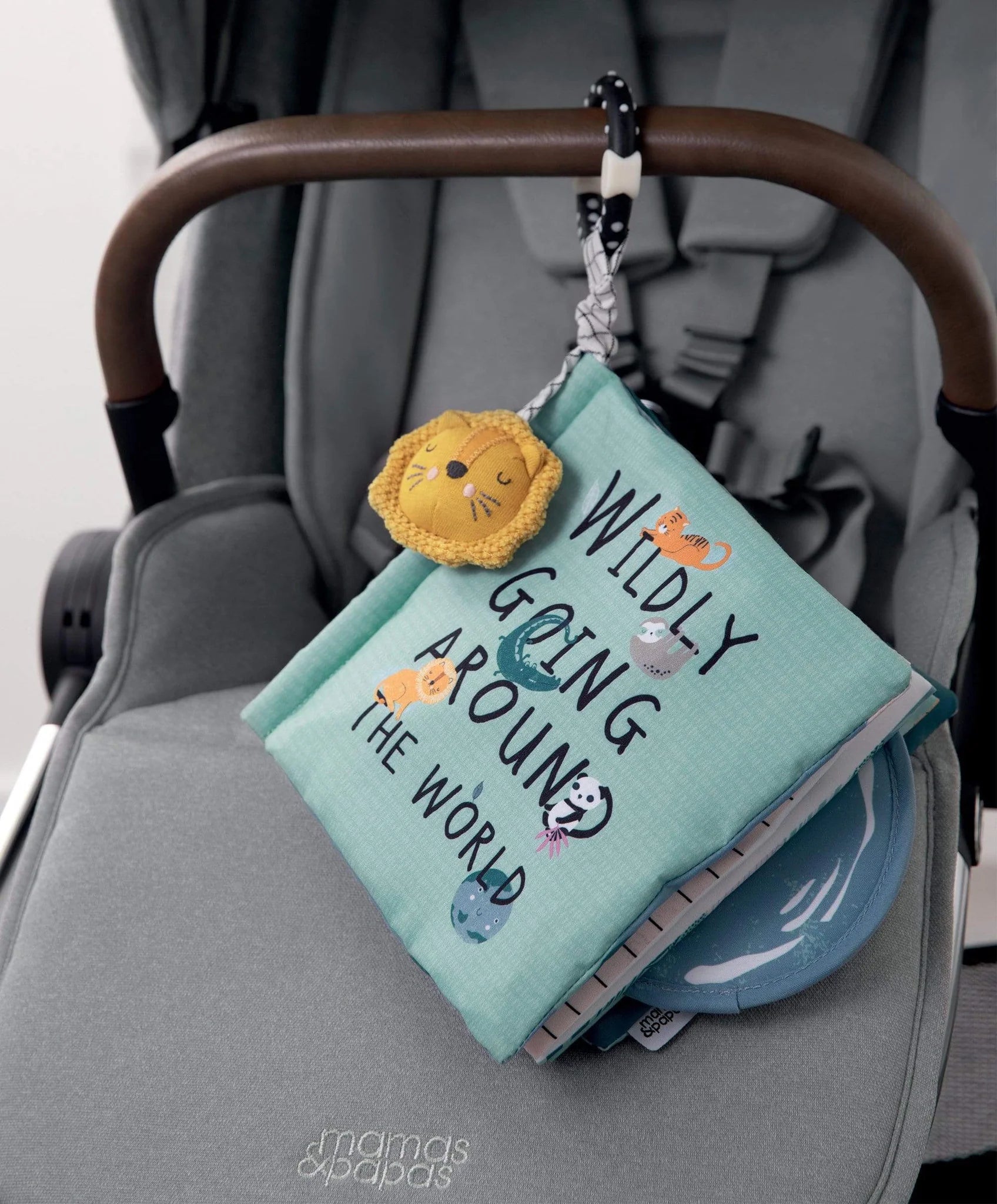 Mamas And Papas Activity Book Soft Toy Wildly Going Around The World