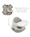 Mamas And Papas Baby Bug Floor And Booster Seat Pebble Grey