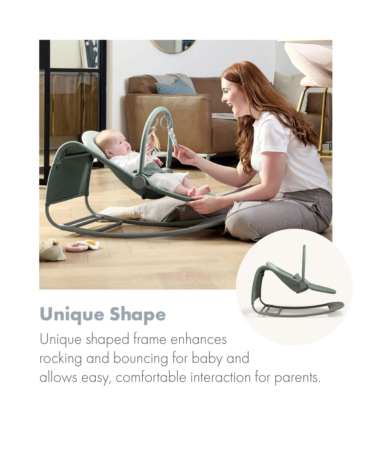 Mamas And Papas Tempo 3 in 1 Rocker / Bouncer Ivy