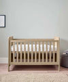 Mamas And Papas Atlas 3 Piece Cot Bed With Dresser And Wardrobe Furniture Set Light Oak