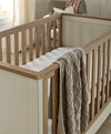 Mamas And Papas Harwell 3 Piece Cot Bed With Dresser And Wardrobe Furniture Set Cashmere