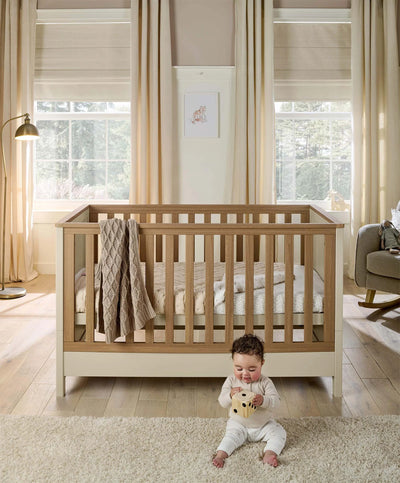 Mamas And Papas Harwell Cot Bed Cashmere