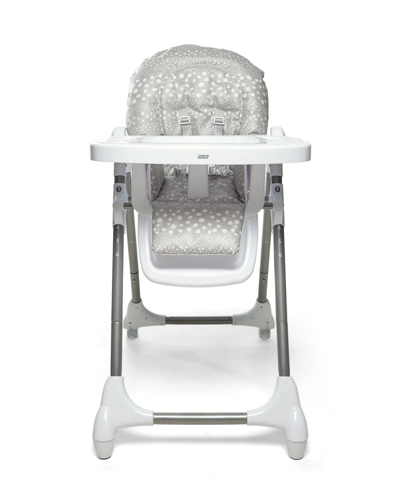 Mamas And Papas Snax Highchair Grey Spot