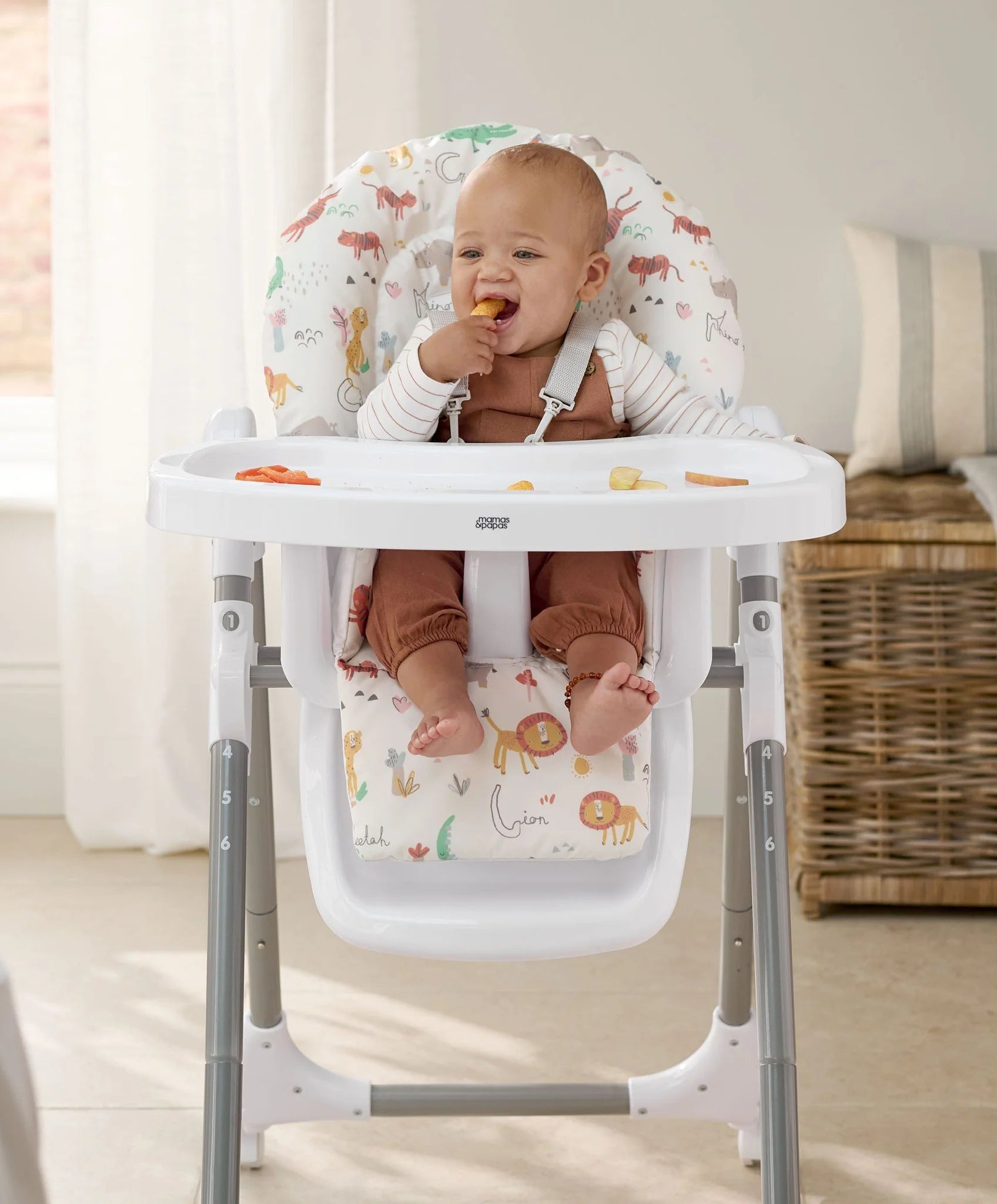 Mamas And Papas Snax High Chair Jungle Alphabet