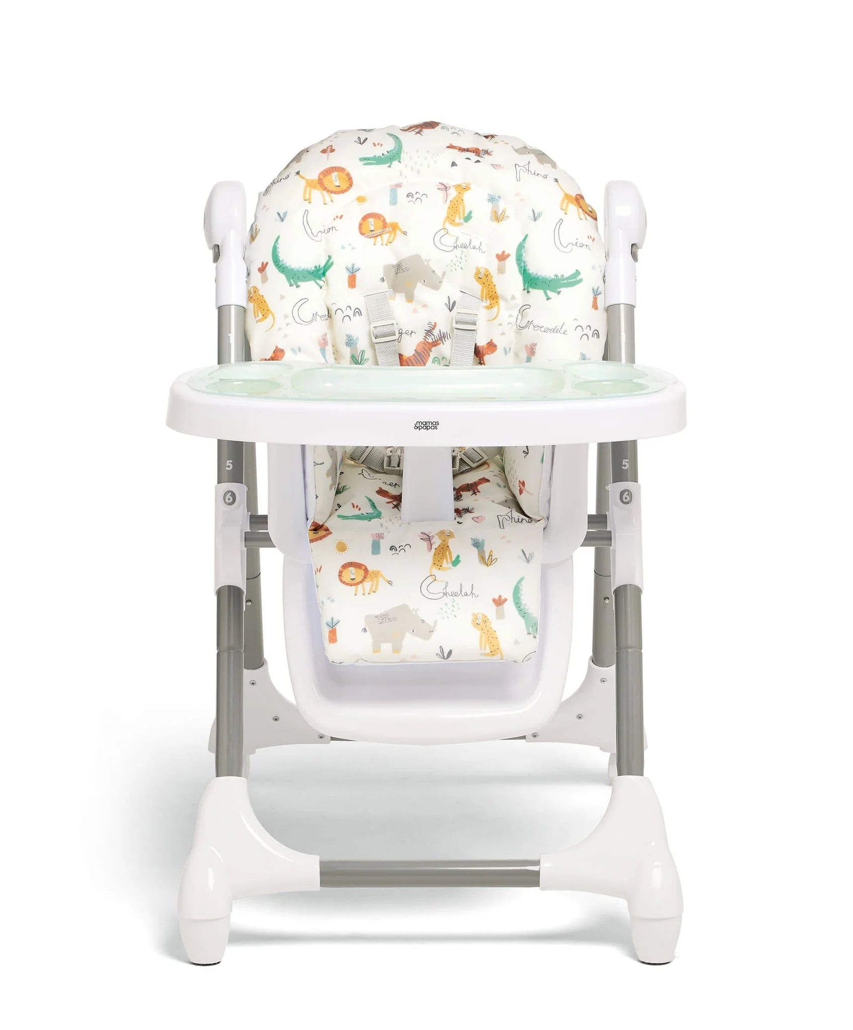 Mamas And Papas Snax High Chair Jungle Alphabet