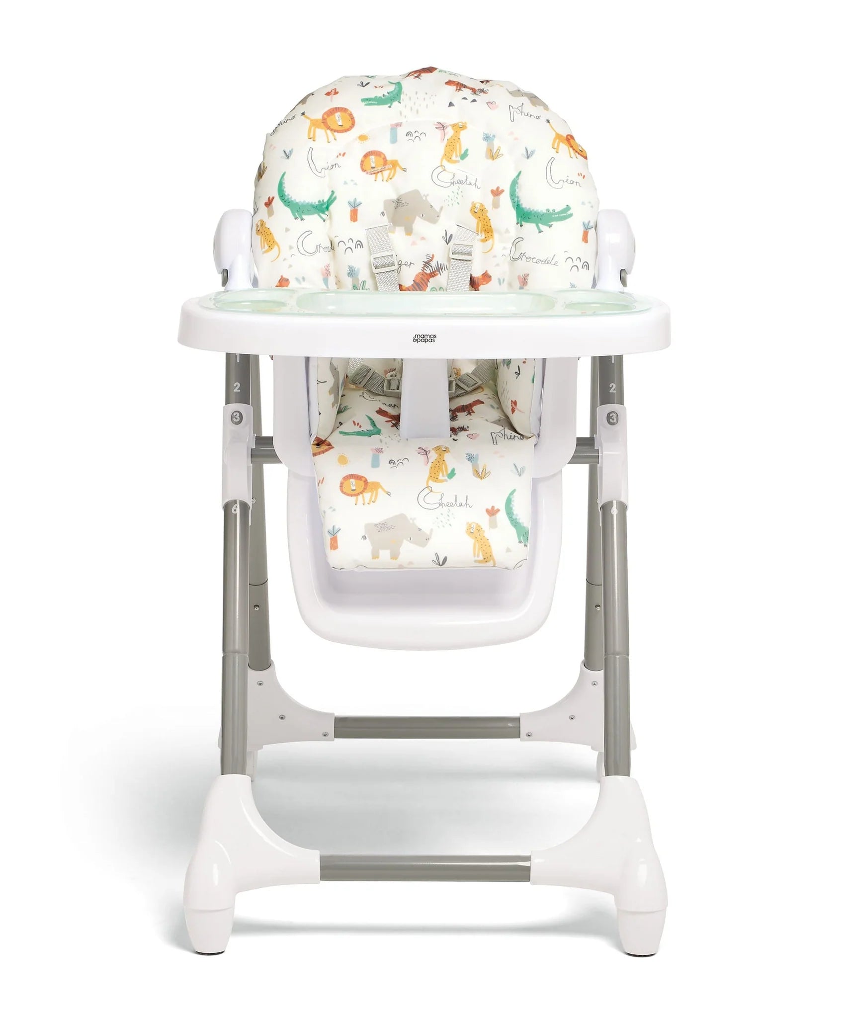 Mamas And Papas Snax High Chair Jungle Alphabet