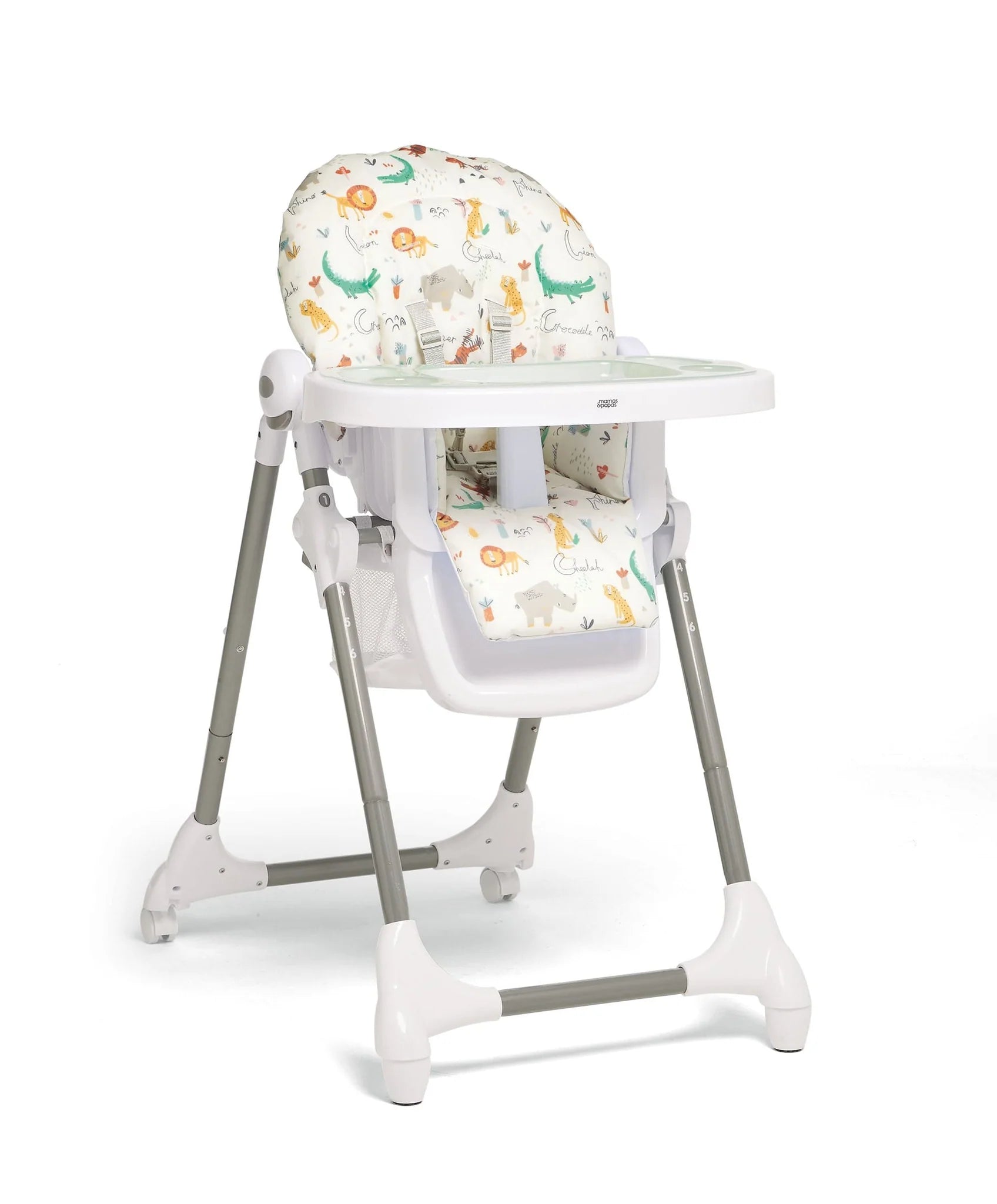 Mamas And Papas Snax High Chair Jungle Alphabet