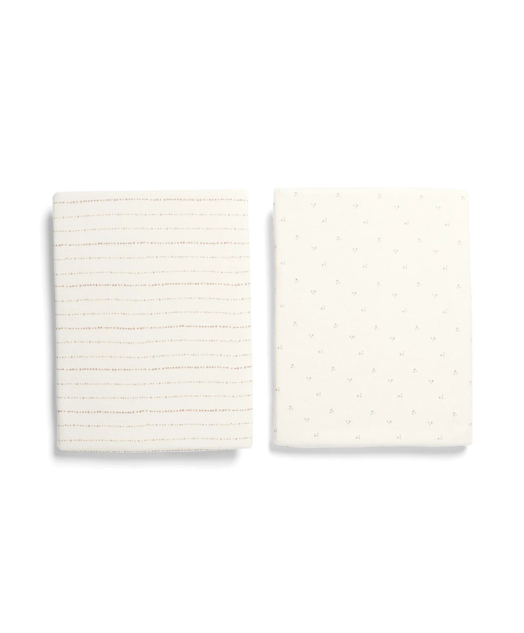 Mamas And Papas Lua / Universal Crib Sheets 2 Pack Oatmeal