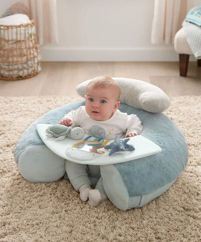 Mamas And Papas Welcome To The World The Sit And Play Interactive Seat Blue