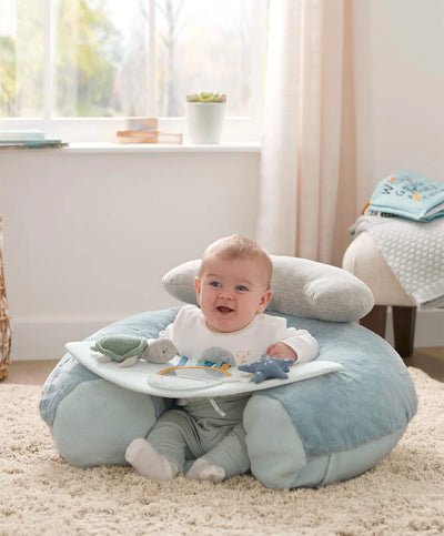 Mamas And Papas Welcome To The World The Sit And Play Interactive Seat Blue