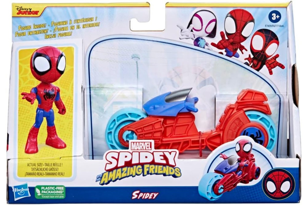 Spiderman four deals wheeler toy