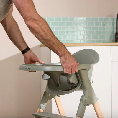 Baby Elegance Mash High Chair Bundle Complete Sage