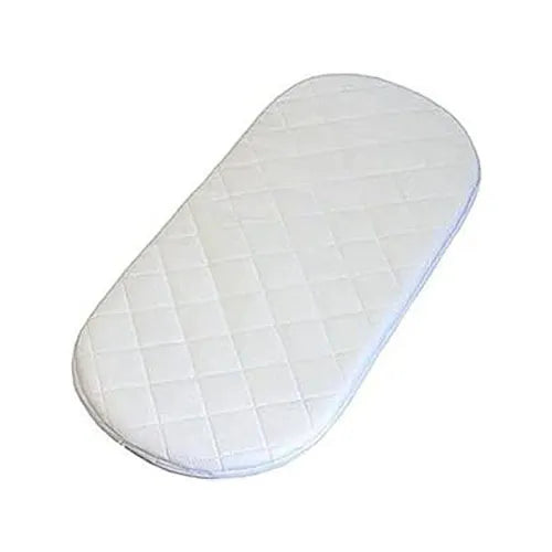 Little Bubz Moses Basket Mattress 30cm x 66cm With Dust Mite Proof Cover