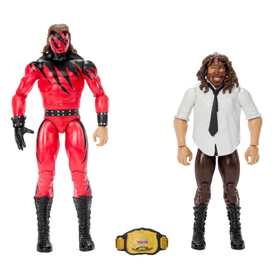 WWE Main Event Showdown Wrestling Figure Twin Pack Kane And Mankind