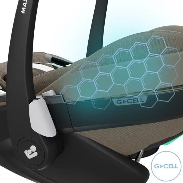 Maxi Cosi Pebble 360 Pro Car Seat - Truffle And Isofix Base Bundle