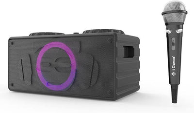 iDance DJ Mixx PartyBox Portable Sound And Light Wireless Party System