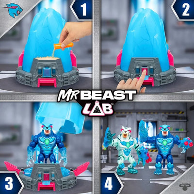 Mr Beast Lab Cryo Lab Collector Figure