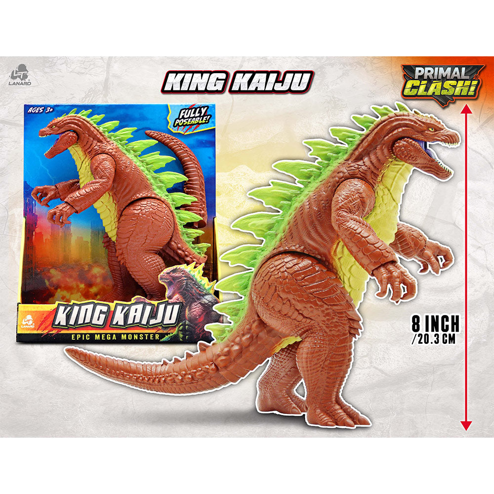 Primal Clash Epic Mega Monster 8" Kaiju Action Figure