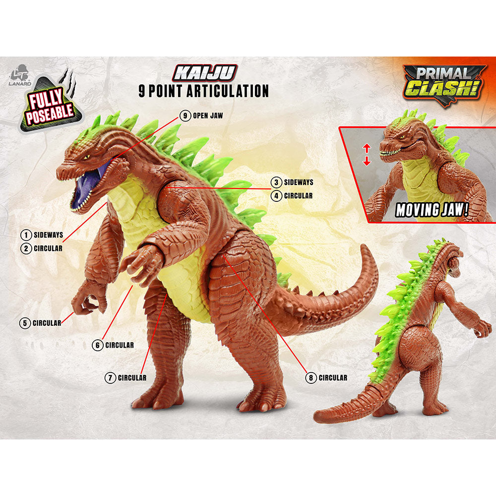 Primal Clash Epic Mega Monster 8" Kaiju Action Figure