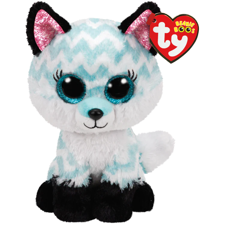 TY Atlas Fox Beanie Boo Soft Toy