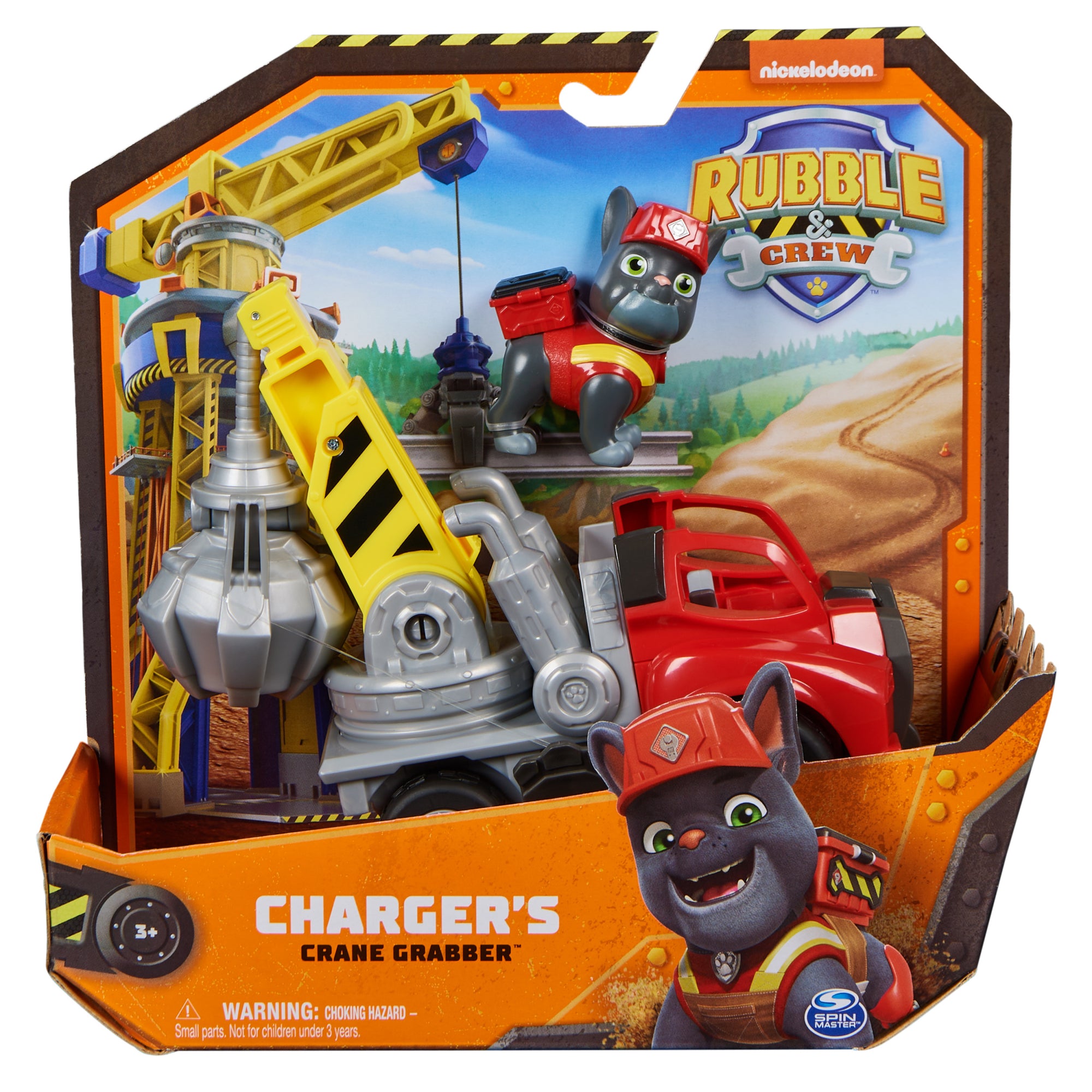 Paw Patrol Rubble And Crew Charger's Crane Grabber