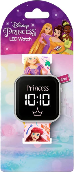 Disney Princess LED Watch Pink Strap