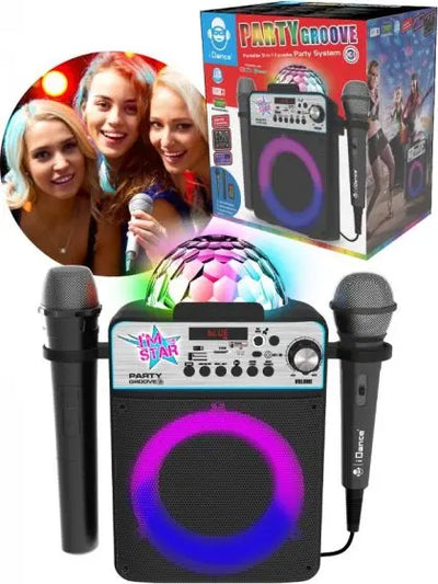 iDance Party Groove Portable 9 in 1 Party System