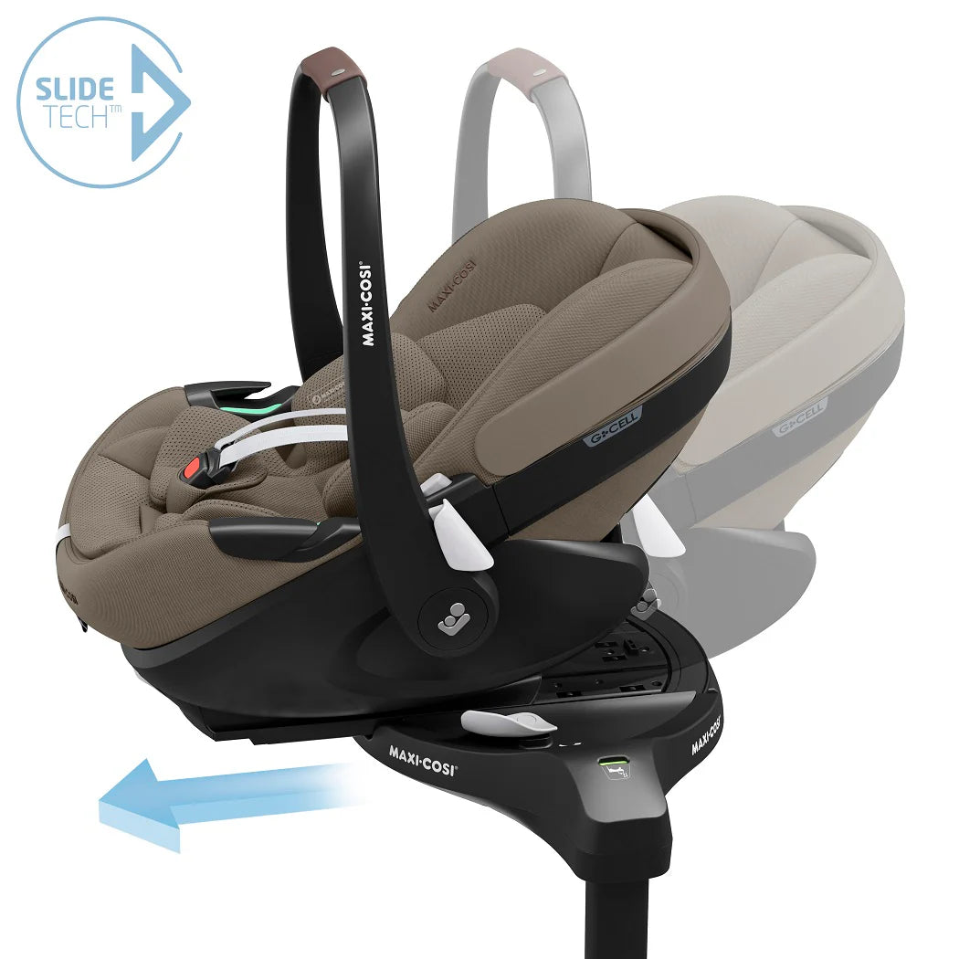 Maxi Cosi Pebble 360 Pro Car Seat - Truffle And Isofix Base Bundle