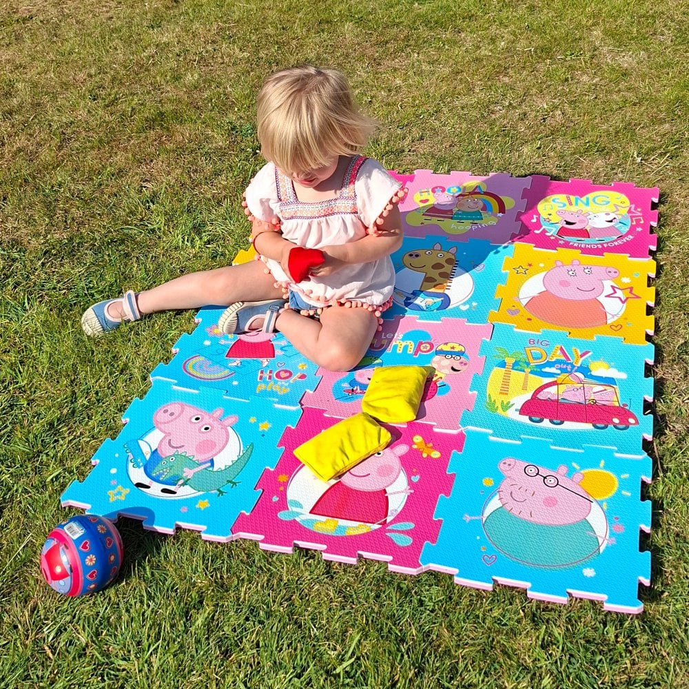 Peppa Pig Let's Play 12pc Playmat