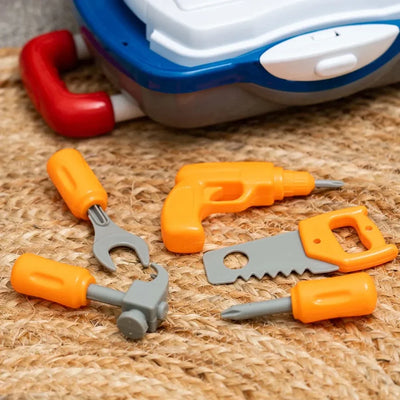 Little Workshop Toy Tool Carry Case And Tools