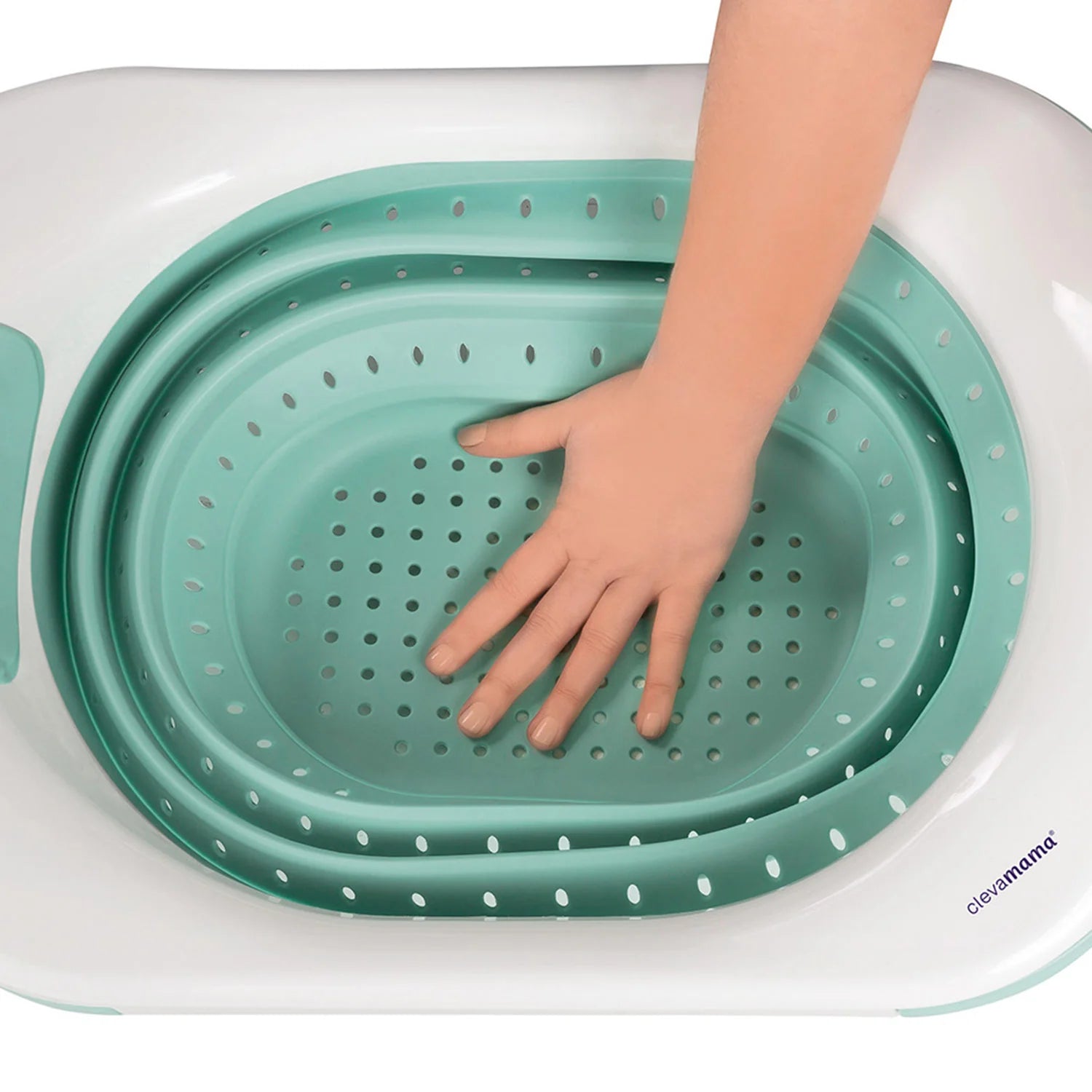 Clevamama ClevaBath Sink Bath Blue