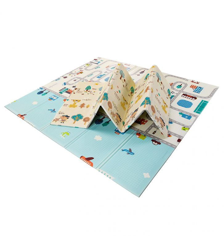 Asalvo Folding Playmat City / Forest 120cm x 180cm