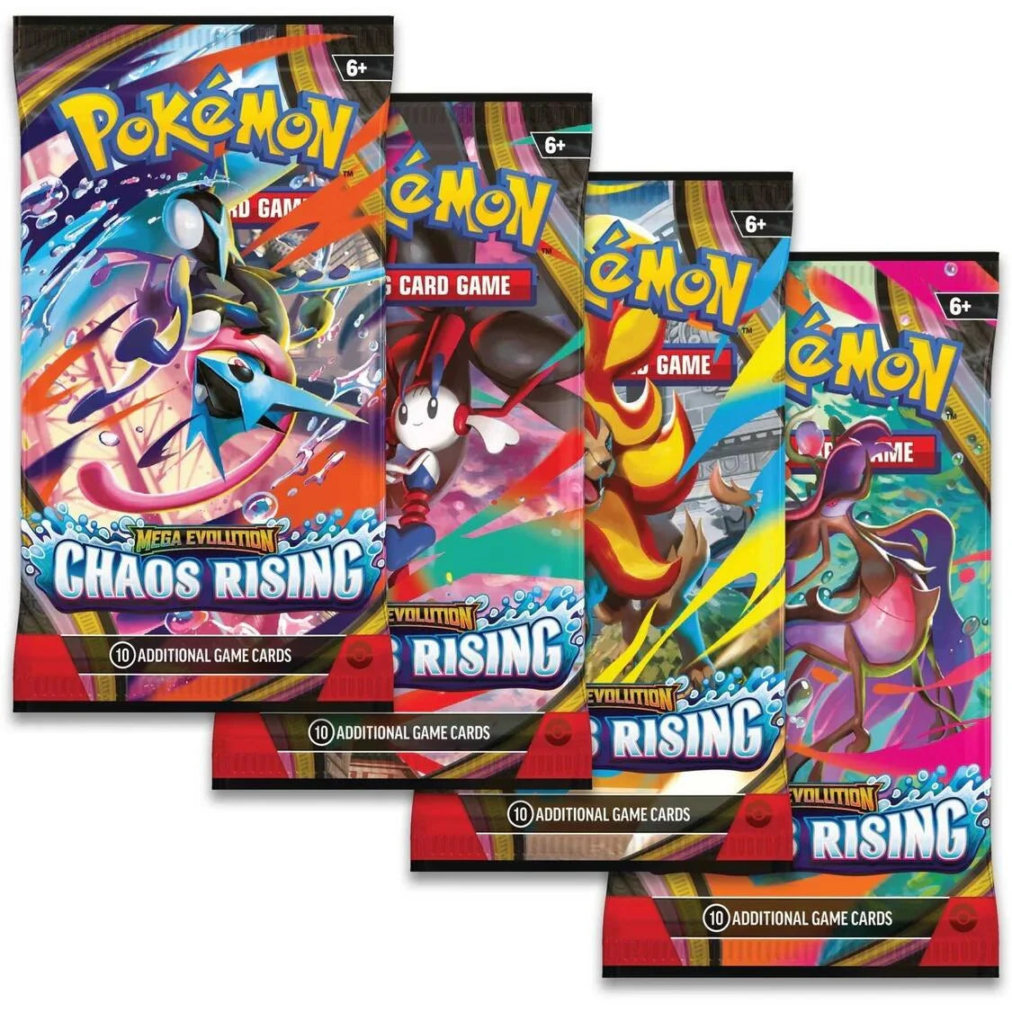 Pokemon TCG Mega Evolution Chaos Rising 36 Pack Sealed Bundle