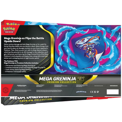 Pokemon TCG Mega Premium Collection Greninja EX Box