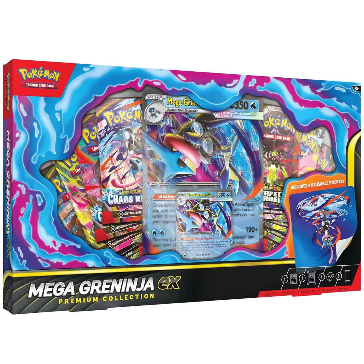 Pokemon TCG Mega Premium Collection Greninja EX Box