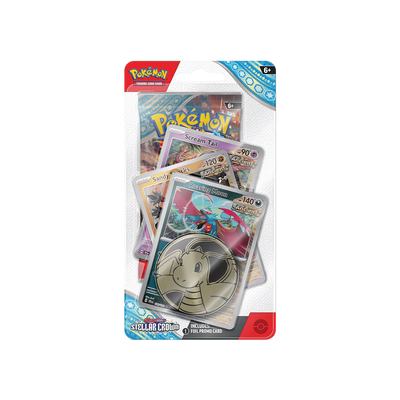 Pokemon Trading Card Game Scarlet And Violet Stellar Premium Checklane Pack