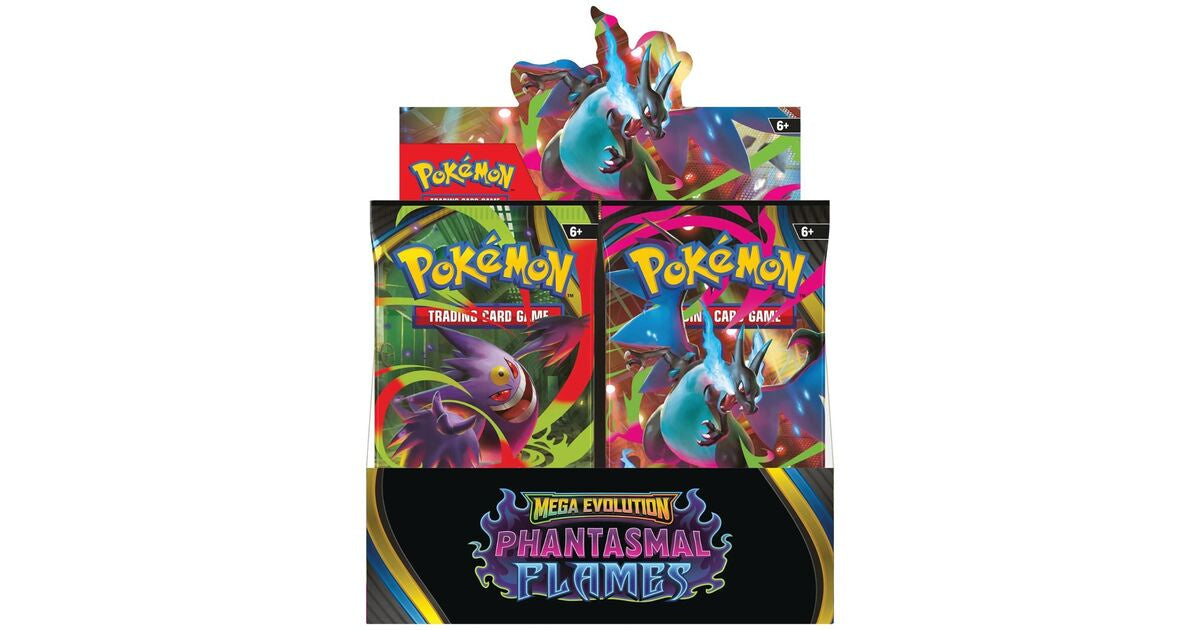 Pokemon Trading Card Game Mega Evolution Phantasmal Flames 36 Pack Sealed Bundle