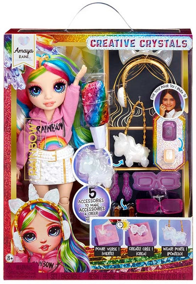 Rainbow High Creative Crystals Doll Amaya Raine