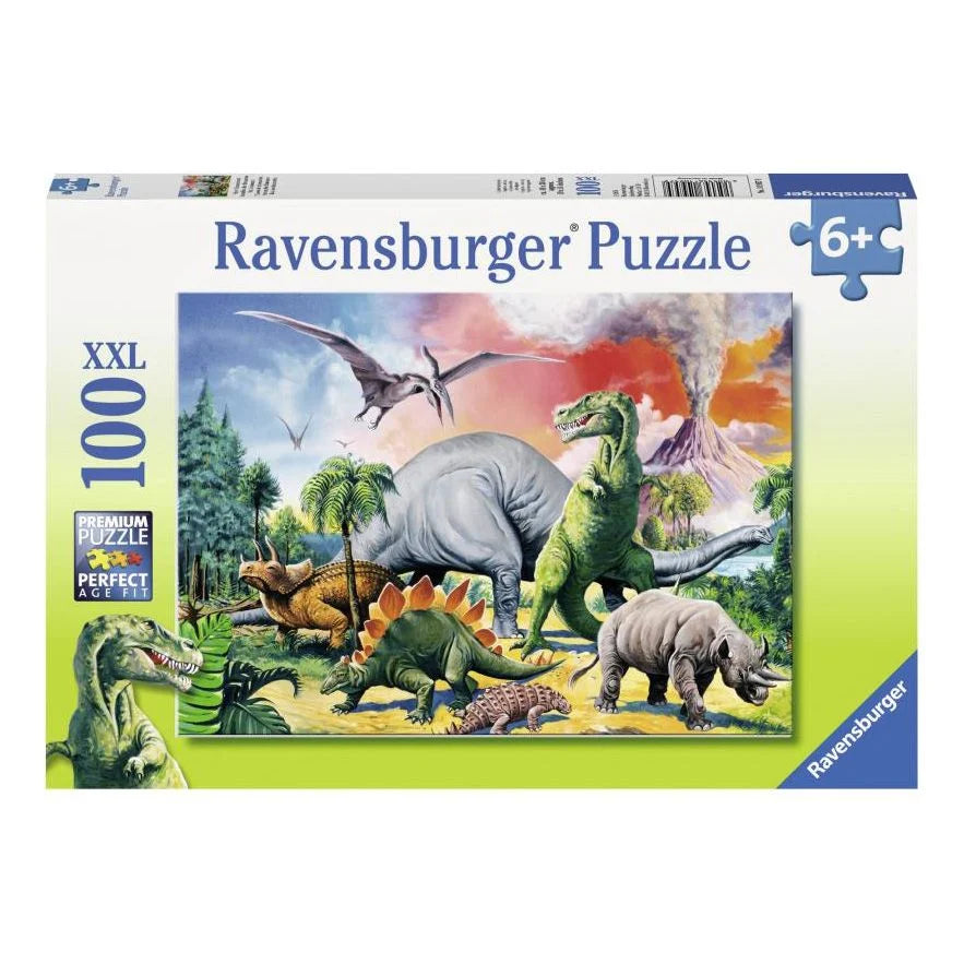Ravensburger Among The Dinosaurs 100pc XXL Jigsaw Puzzle