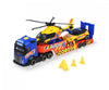 Dickie Rescue Transporter Playset c/w Helicopter Ands Car