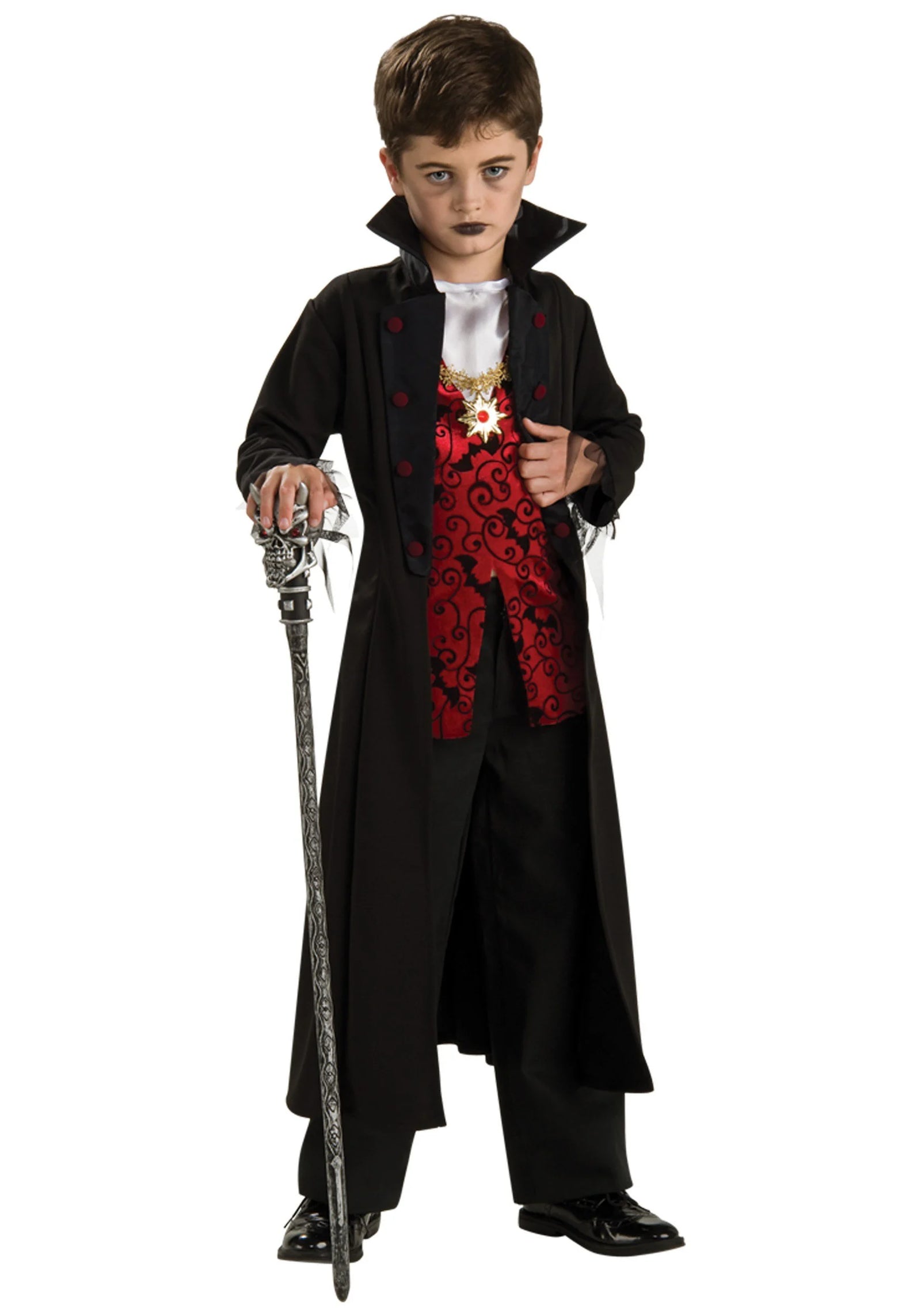 Royal Vampire Costume 8-10 Years