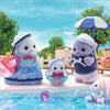 Sylvanian Families Seal Family And Accessories